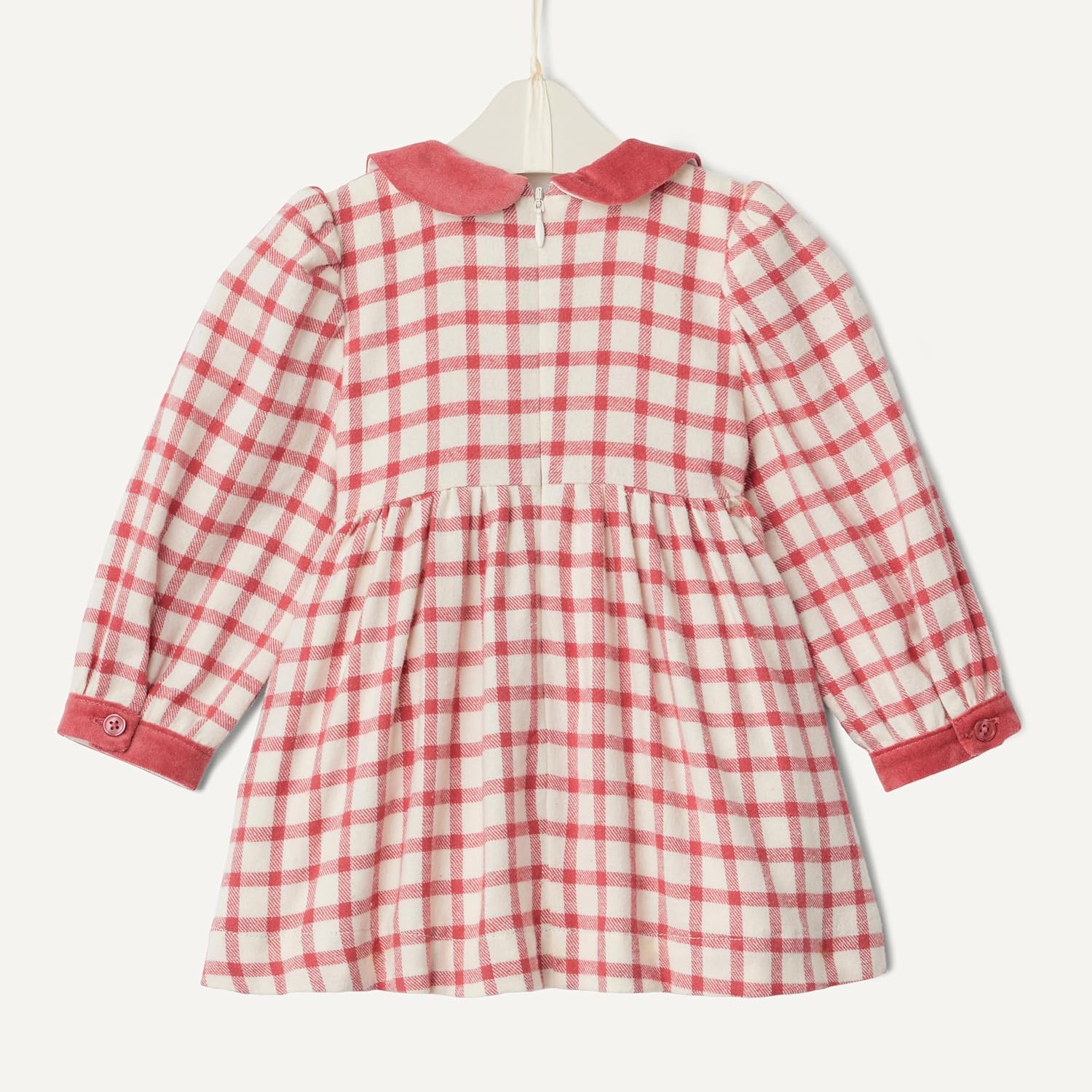 Amazon Essentials x Sofia Grainge Toddler and Baby Girls' Long Sleeve Flannel Dress - Image 6