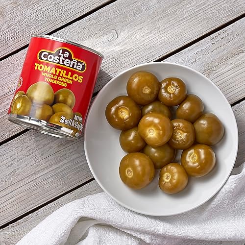 Miniatura 5 de La Costeña Tomatillos verdes | Embalado en agua | Lata de 28 onzas (paquete de 12)