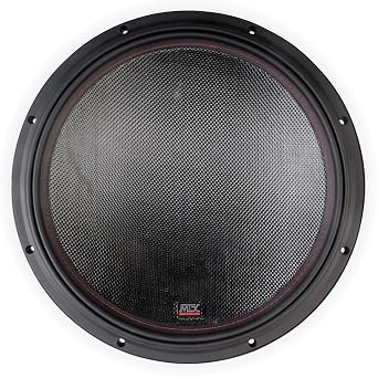 MTX 7515-22 75-Series 15 750W RMS Dual 2-Ohm Subwoofer, and MTX JH10001 Jackhammer Series 1100W x 1 @ 1-Ohm Class D Mono Block Amplifier
