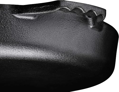 Miniatura 15 de Bruntmor Sartén de hierro fundido pre-sazonado rojo de 12 pulgadas, sartén de hierro fundido segura para horno de 12 pulgadas, juego de sartenes