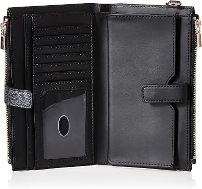 GUESS womens Laurel Double Zip Organizer Wallet