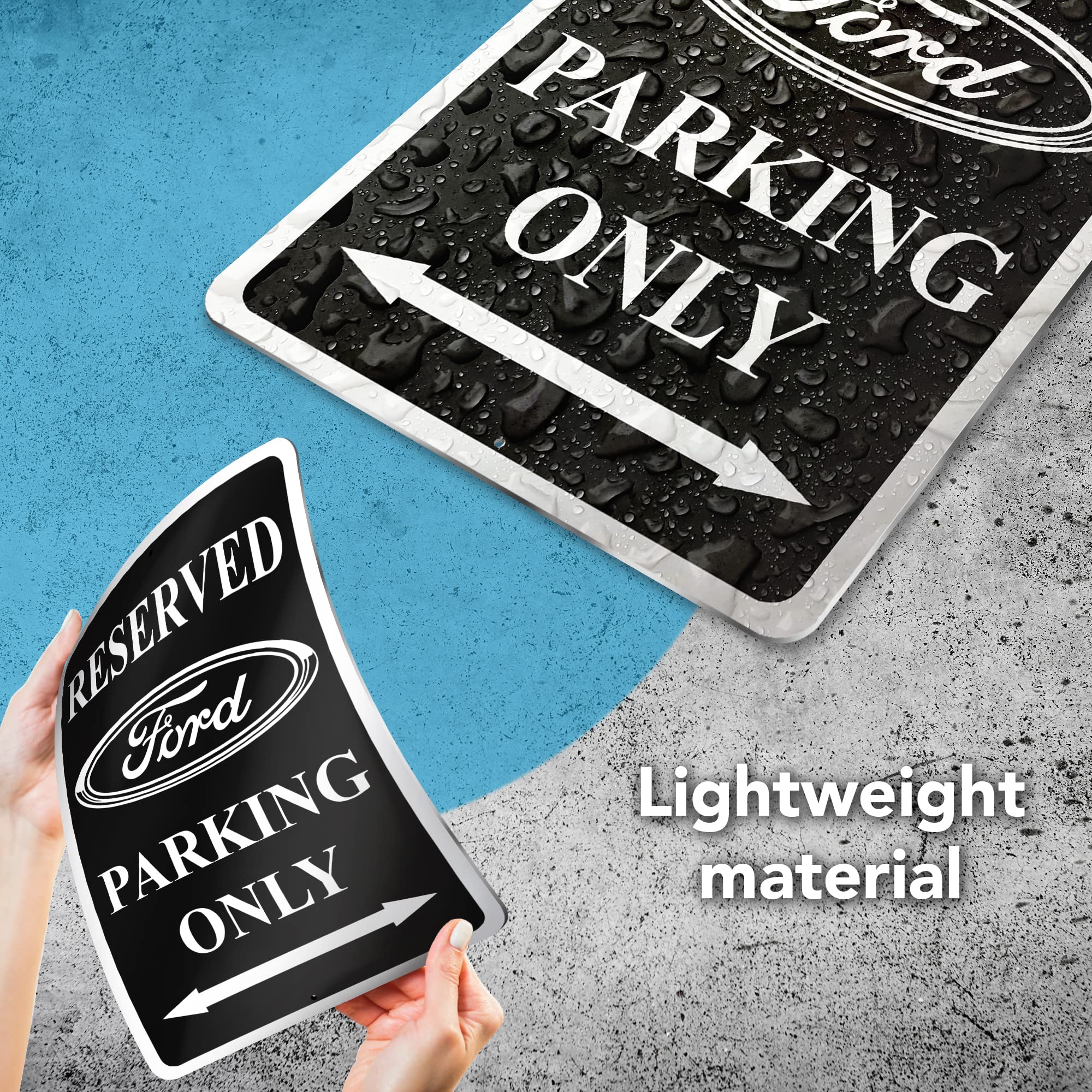 8x12 Inch Ford Licensed Sign Ford Mustang Parking Only Sign - Official ...