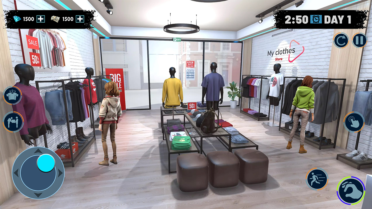 Clothing Store Supermarket 3D: Cloth Shop Simulator Games - App on ...