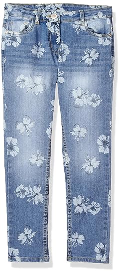 Max Floral Print Slim Fit Jeans