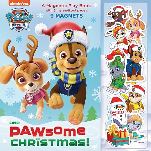 One Pawsome Christmas: A Magnetic Play Book (PAW Patrol)