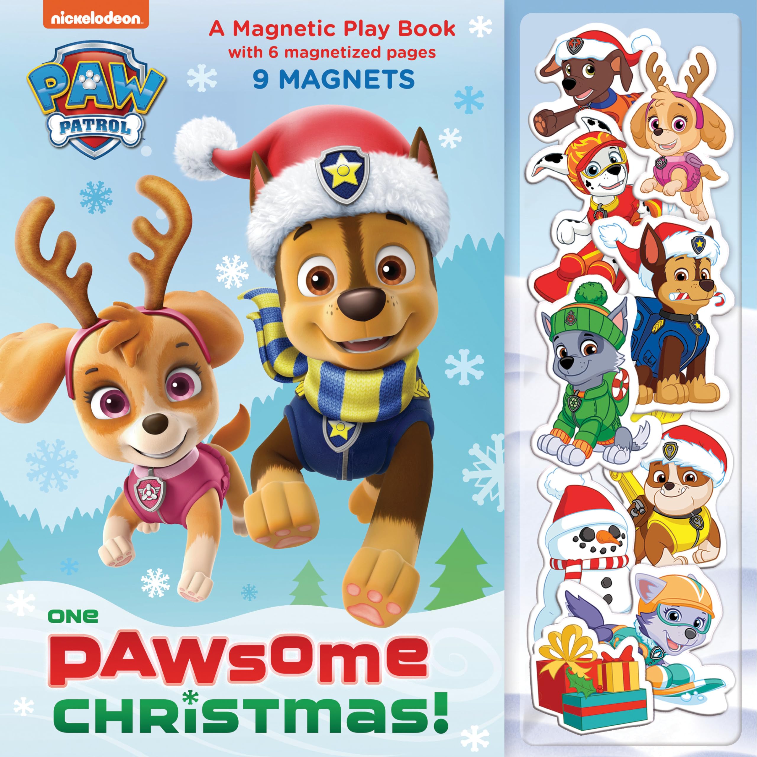 One Pawsome Christmas: A Magnetic Play Book (PAW P