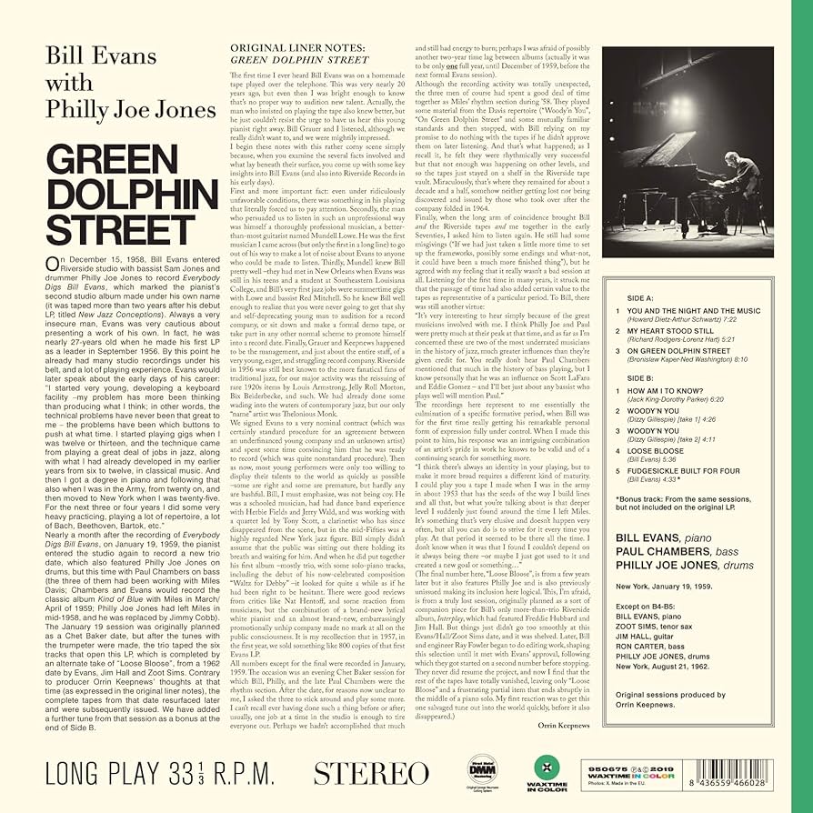 Amazon.co.jp: Green Dolphin Street [Analog]: Music