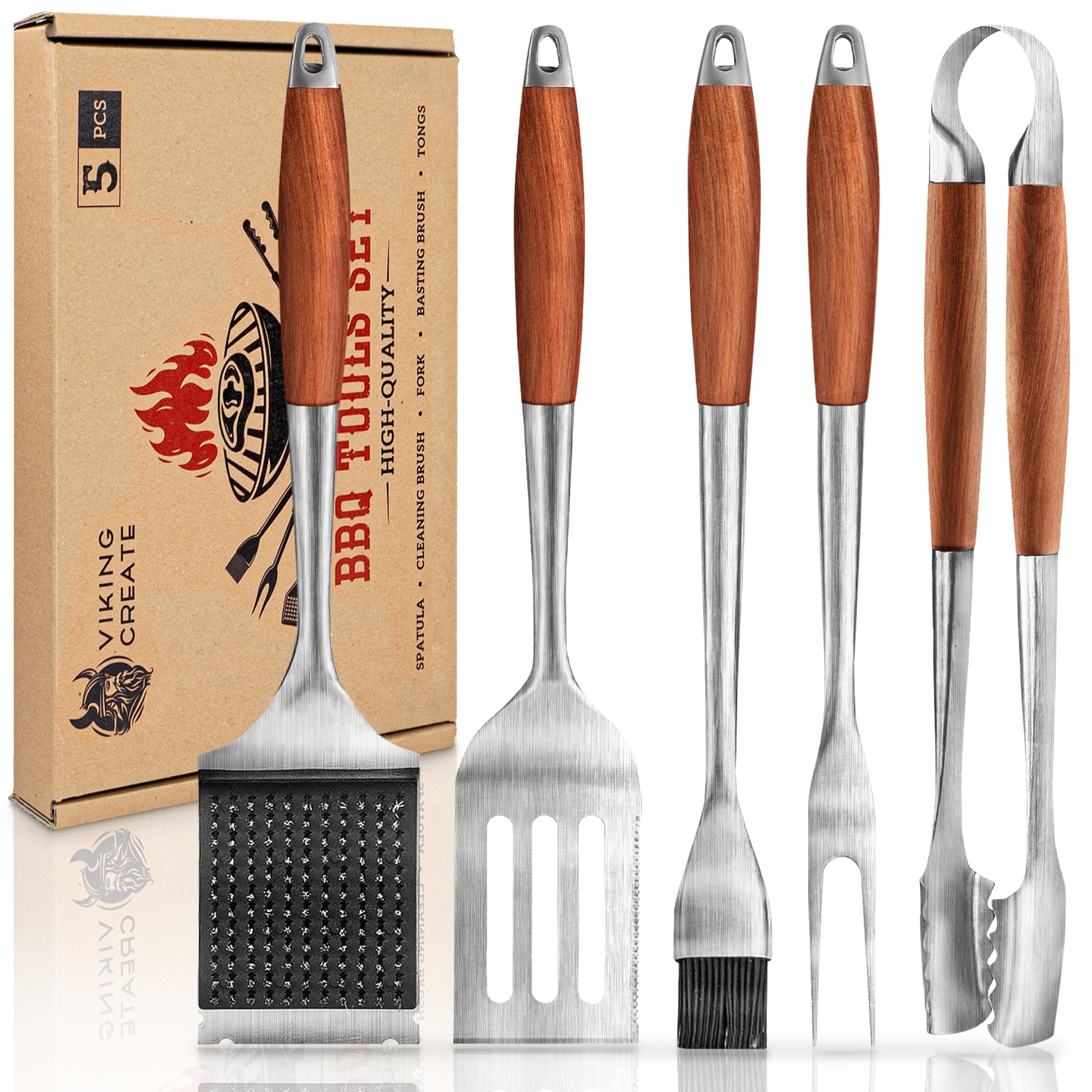 Accessoires de barbecue et ustensiles en acier inoxydable pour l'équipement de votre gril