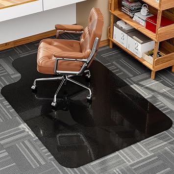 Tonaus Chair Mat for Carpet, 48"36" Desk Chair Mat Black