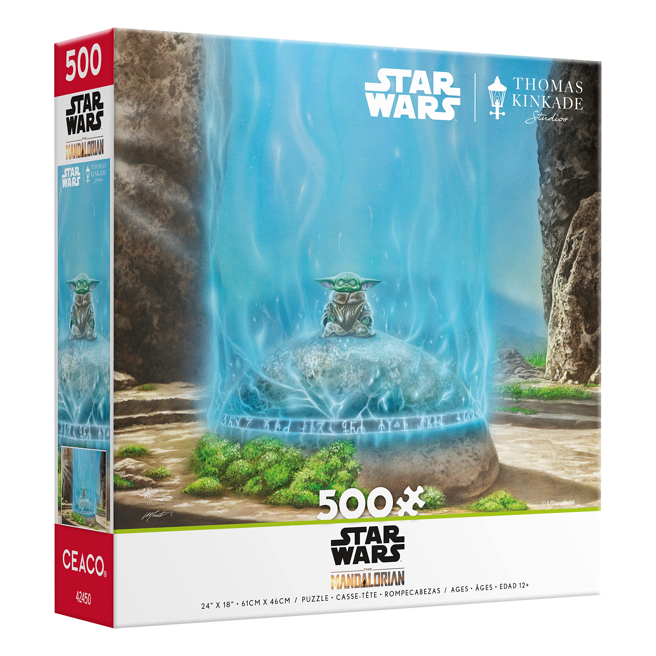 Amazon.com: Ceaco - Thomas Kinkade - Mandalorian - A Force Within