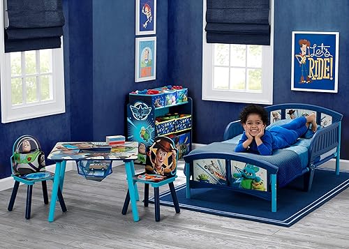 Miniatura 3 de Delta Children Juego de mesa y silla para niños con almacenamiento (2 sillas incluidas), ideal para artes y manualidades, merienda, educación en