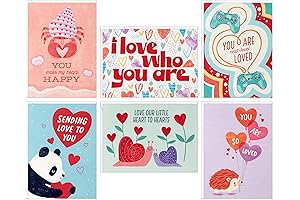 Hedgehog Valentine's Day Cards for Kids from Grandma