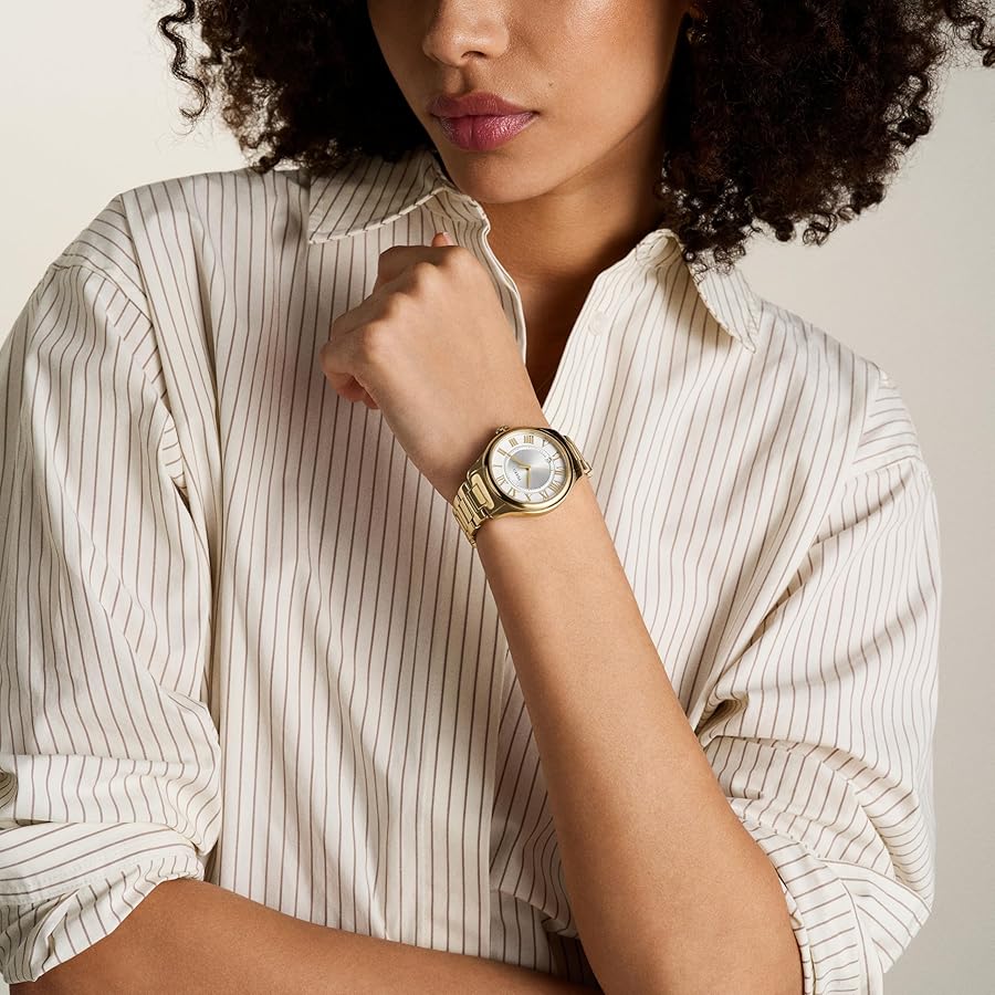 Amazon.com: Fossil Women's Watch, Gilmore Three-Hand Watch for
