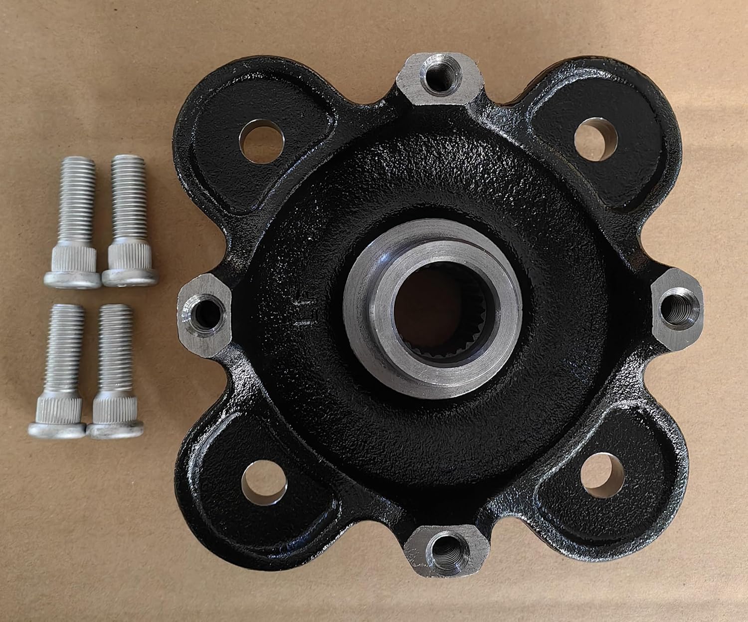 Front Axle Wheel Hub 5141046-067 with Studs Replacement for 2018-2024 Polaris Ranger XP 1000 NSTR PS RC CREW & 19-24 RANGER 1000 PRO XD FULLSIZE UTV