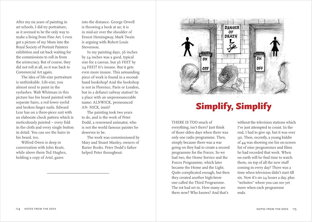 洋書 RAYMOND BRIGGS Notes from the Sofa Amazon.co.jp: Notes From the Sofa : Briggs, Raymond: Foreign