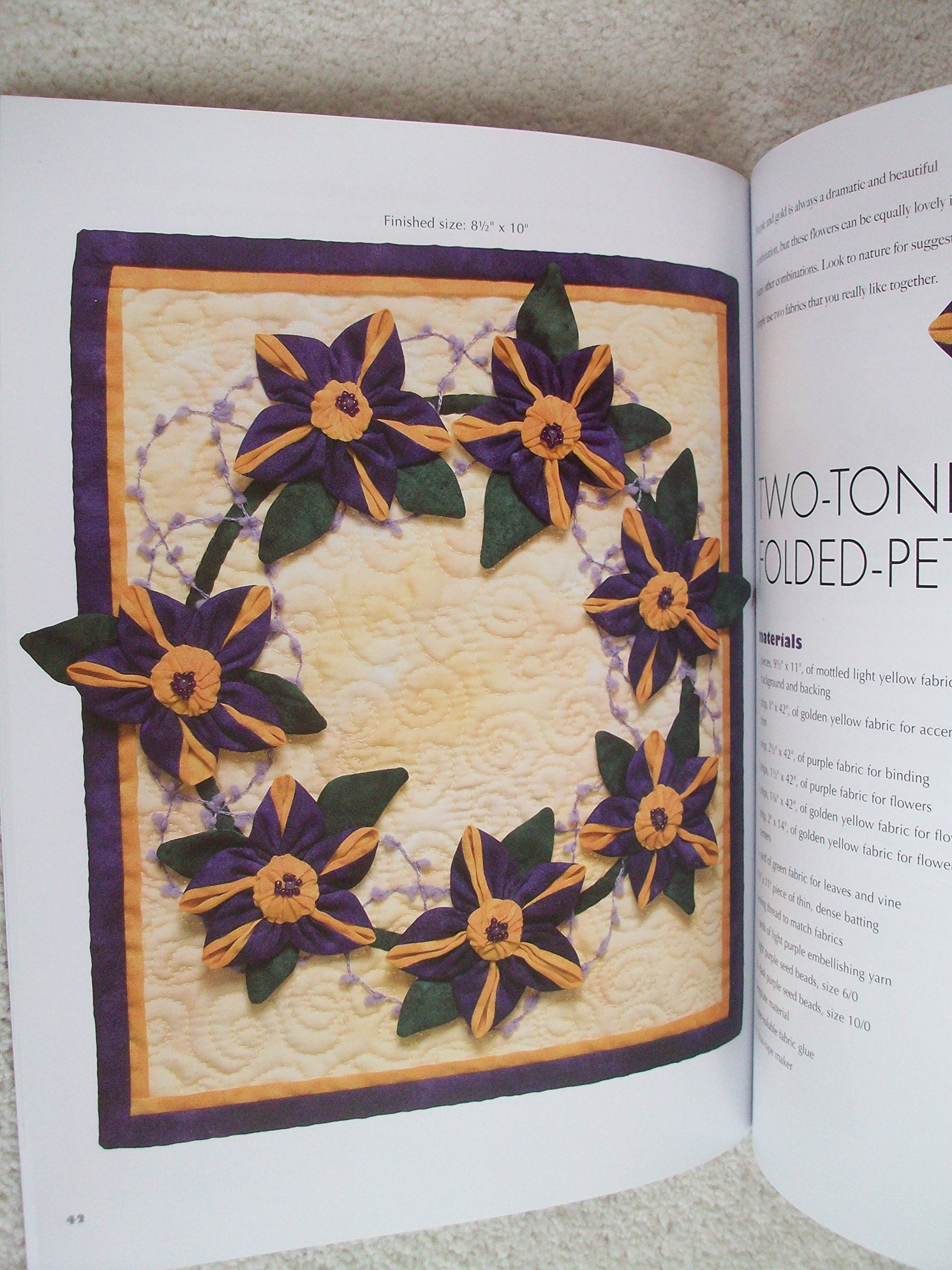 More Fabulous Flowers: Mini-Quilts in Dimensional Applique - Image 5