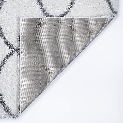 Miniatura 5 de Elegant Comfort Lujoso más suave, colección Shaggy - Alfombras de interior modernas, esponjosas y esponjosas para sala de estar, dormitorio de