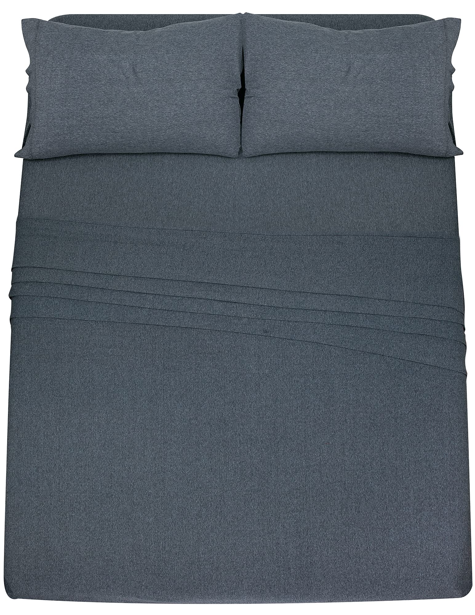 LAMANNI Jersey Sheet Set Soft, Deep Pockets, Cooling Effect