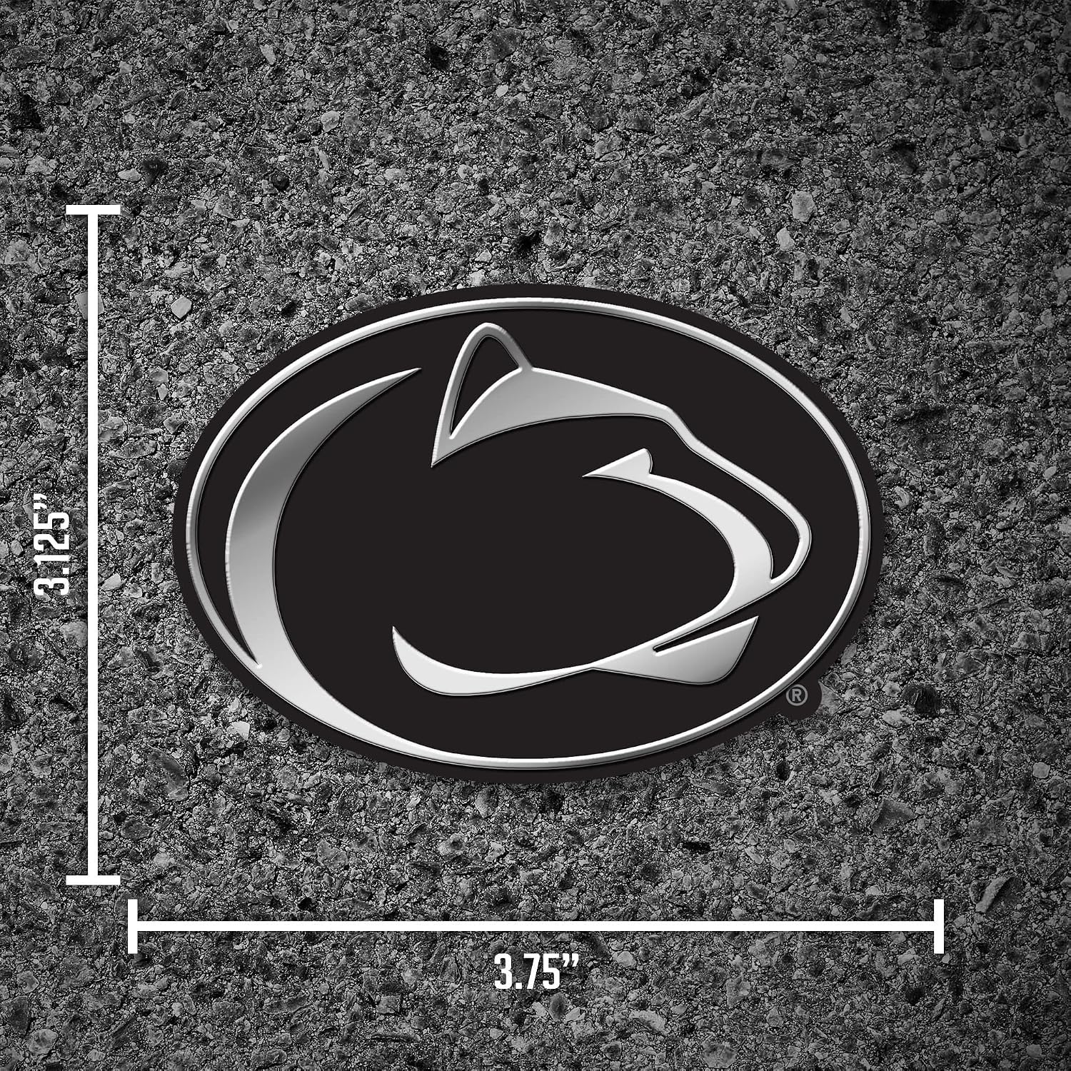NCAA Molded Auto Emblem