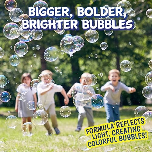 Miniatura 5 de Sunny Days Entertainment MAXX Bubbles - Botella de repuesto para mascotas (paquete de 12) Colores azul, verde, rosa y amarillo