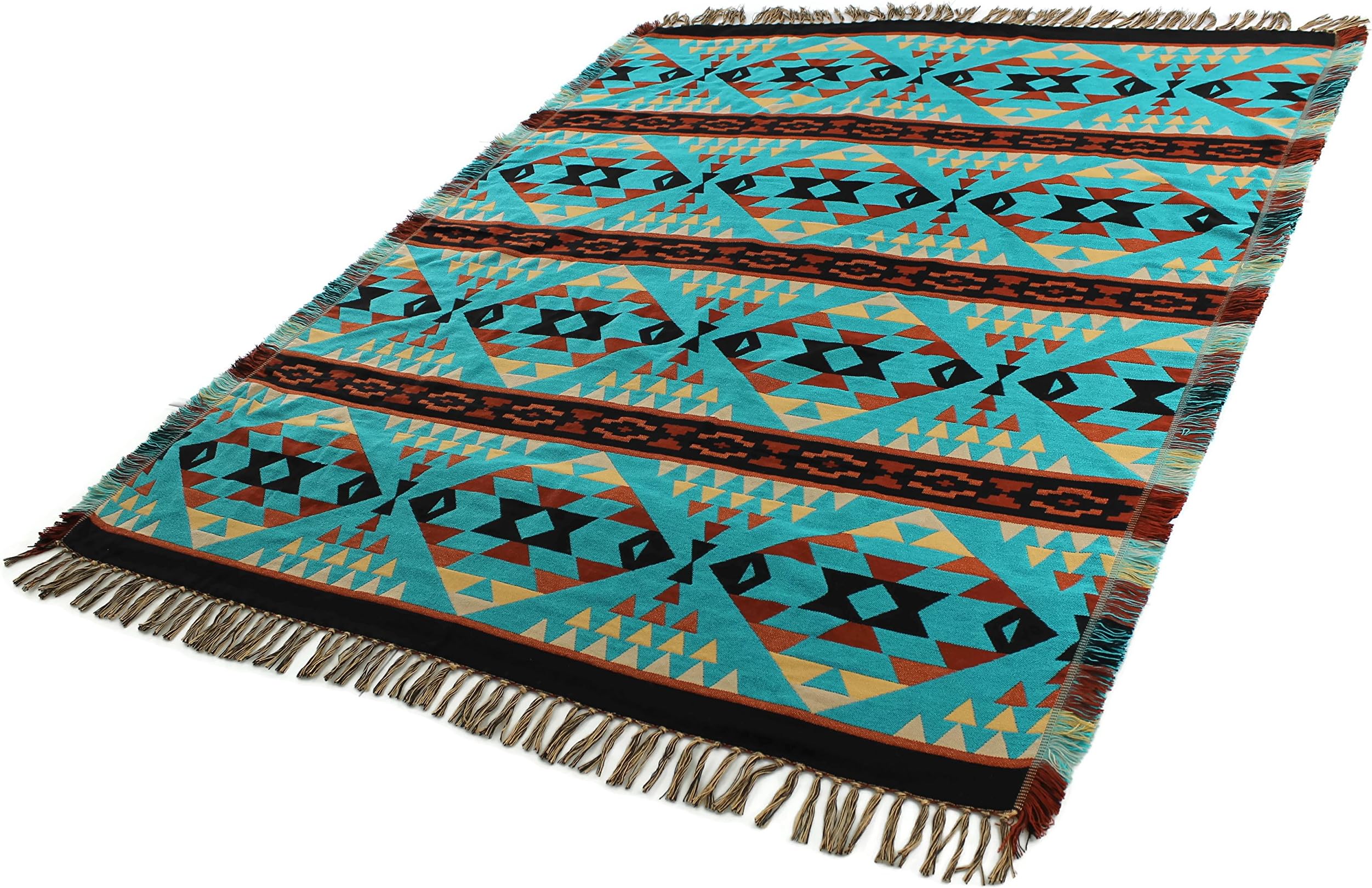 Southwest Decor Throw Phoenix Turquoise