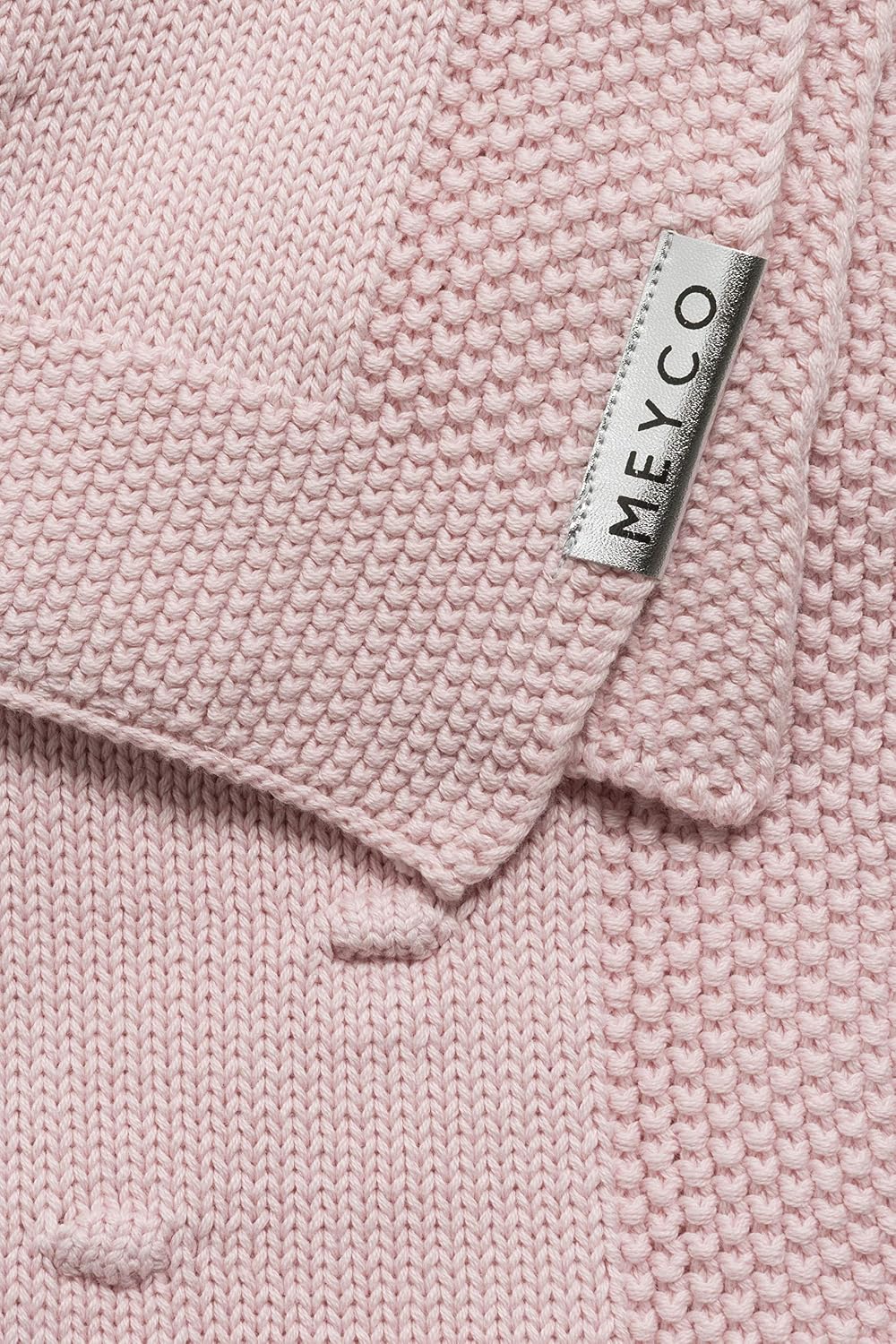 Meyco 2733052 Knotted Blanket 75 x 100 cm Pink