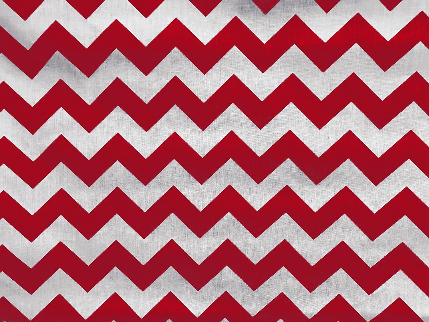 Zen Creative Designs Poly Cotton Chevron Print Fabric 58 Inch Wide/Zig-Zag Print Fabric/Craft & Sewing Material (1 Yard, Turquoise)