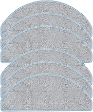 6pcs Mop Cloth Accessories for iRobot Roomba Combo Essential Y0110 Y0112 Y0140 Plus 105 Combo, Vac Essential Q0110 Q0120, 104 Vac 105Vac, Replacement Part for Robot Vacuum Cleaner
