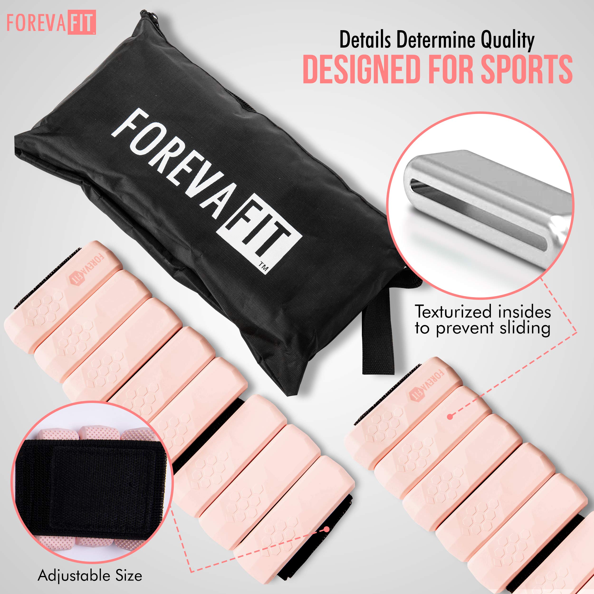 Buy Fitness Ankle or Wrist Weights Pair 1 lb Each