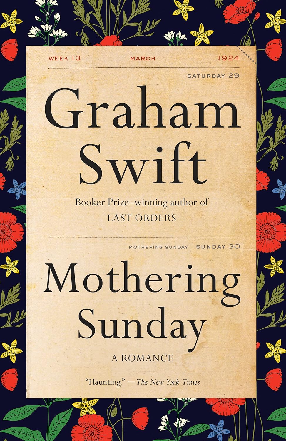 Graham Swift Mothering Sunday