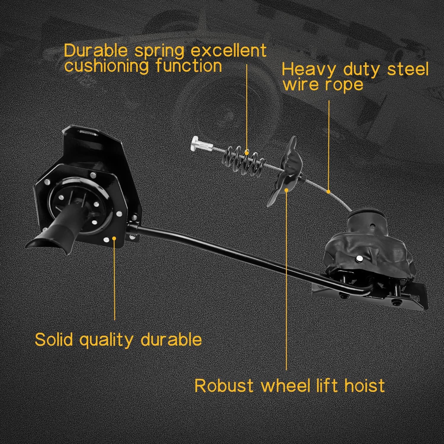 Spare Tire Winch Fits for Buick Rainier, Trailblazer EXT, Trailblazer, Envoy XL, Envoy, Ascender, Bravada, 9-7x | 924-509, 25911640, 15247311, 88940274