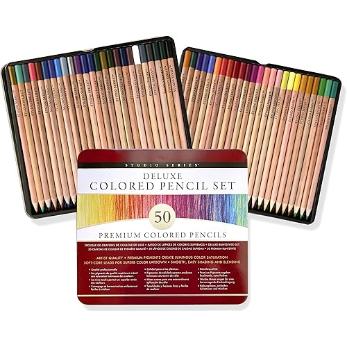 Studio Series Deluxe Colored Pencil Set (Set of 50)