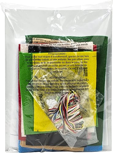 Miniatura 3 de Bucilla Kit de calcetín de Papá Noel, adulto, algodón, vacaciones