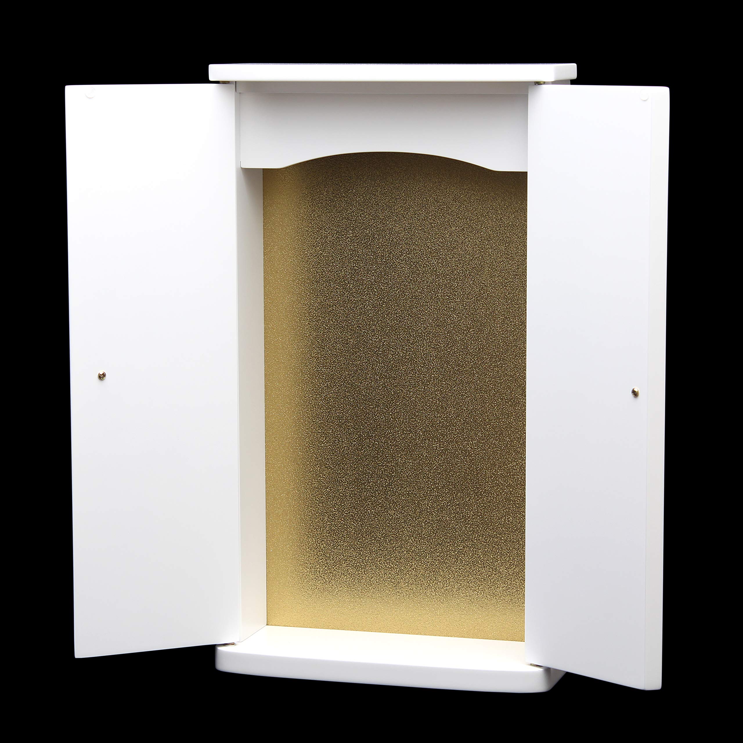 Amazon｜創価学会コンパクト仏壇 グラン 白 ミニ仏壇 (特別御形