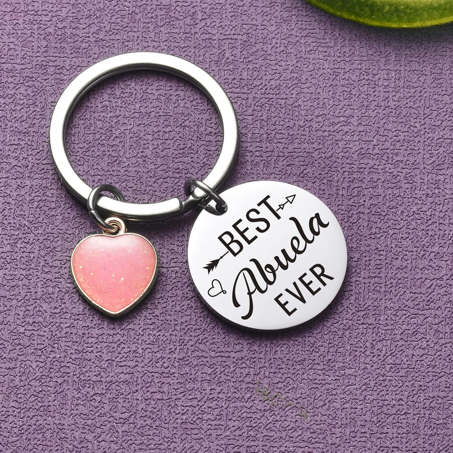 ZNOSVEI Abuela To Be Keychain Granny Gift Abuela Thank You Keychain Abuela Gift - Image 4