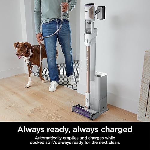 Miniatura 6 de Shark Sistema de vacío automático de detección y limpieza - Aspiradora inalámbrica ligera con filtro HEPA, accesorio de mano portátil, herramienta