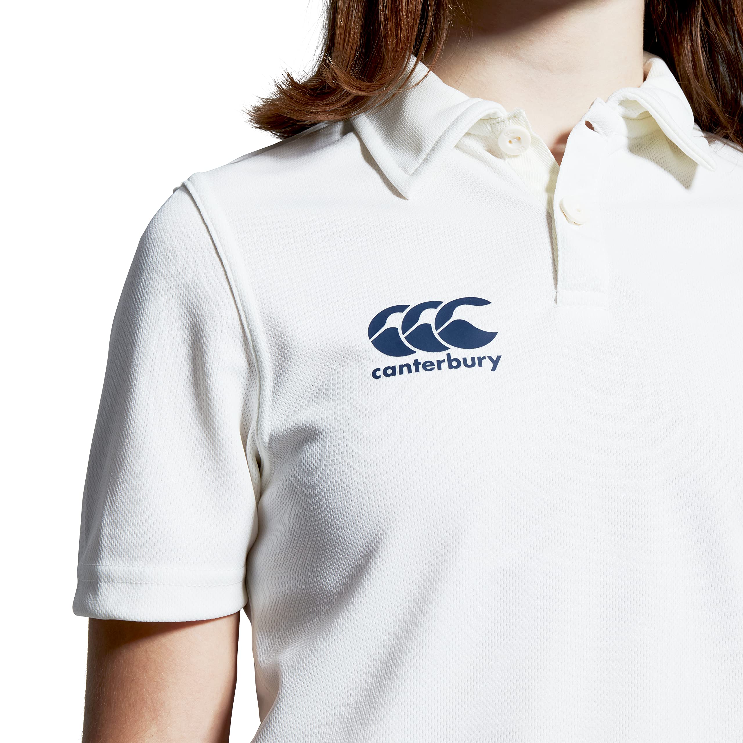Canterbury Polo Shirt | Cricket Whites | Moisture Wicking Camisa de Polo Unisex Junior