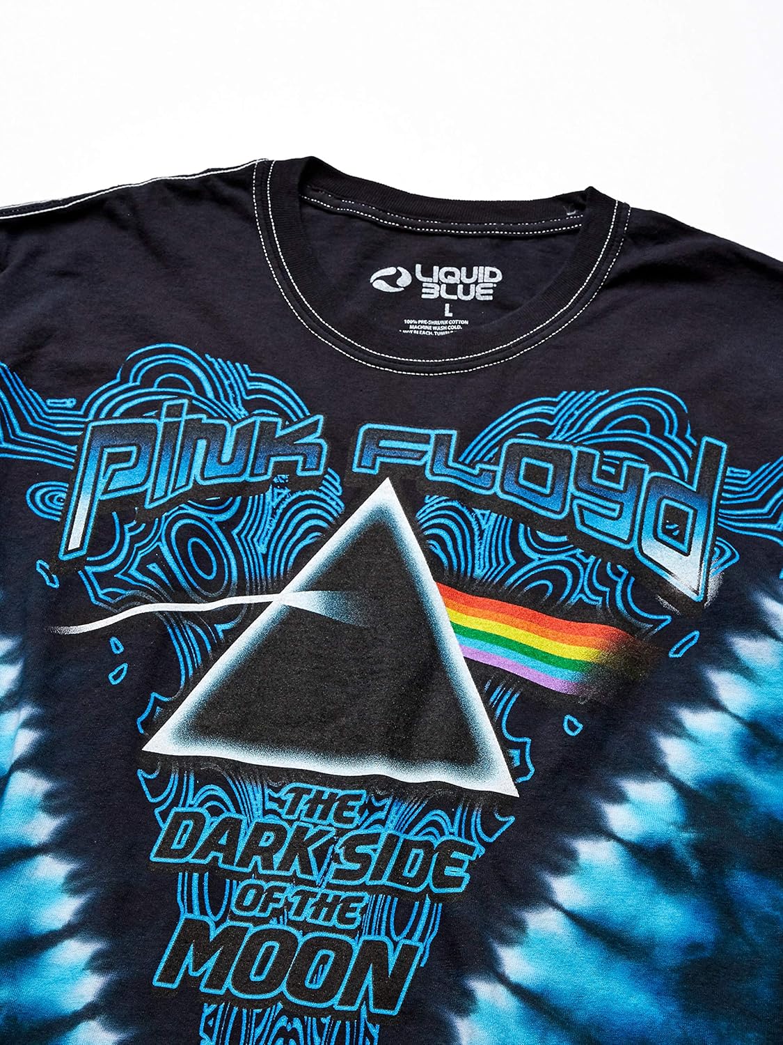 Liquid Blue Men's Dark Side Of The Moon Long Sleeve T-Shirt - Image 4