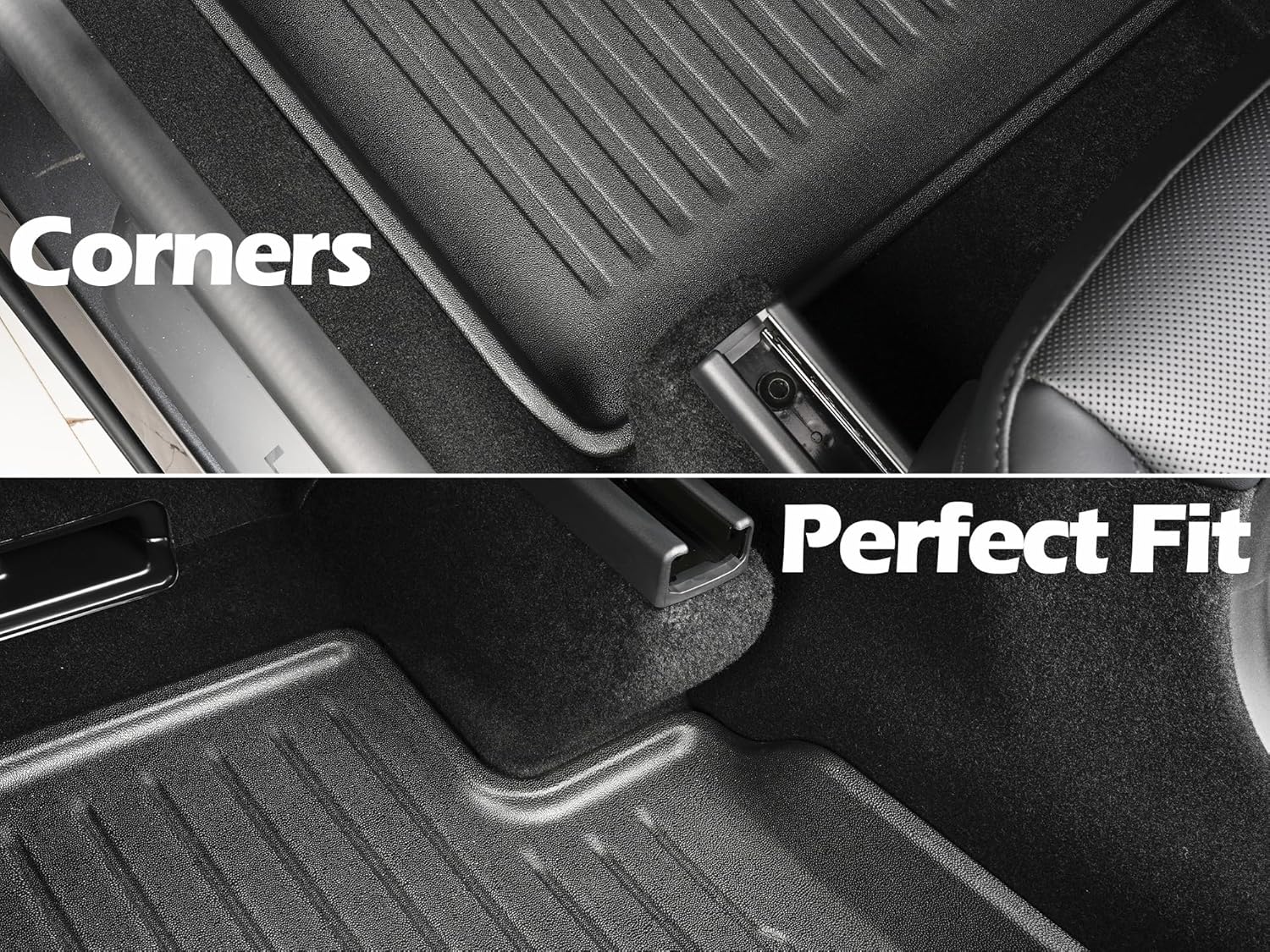 Model Y Juniper Car Floor Mats 2025 New Tesla Y All Weather Cargo Liners Waterproof Carpet Protector Anti Slip Liner Thick Trunk Cover Mat Durable Odorless Accessories Full Set