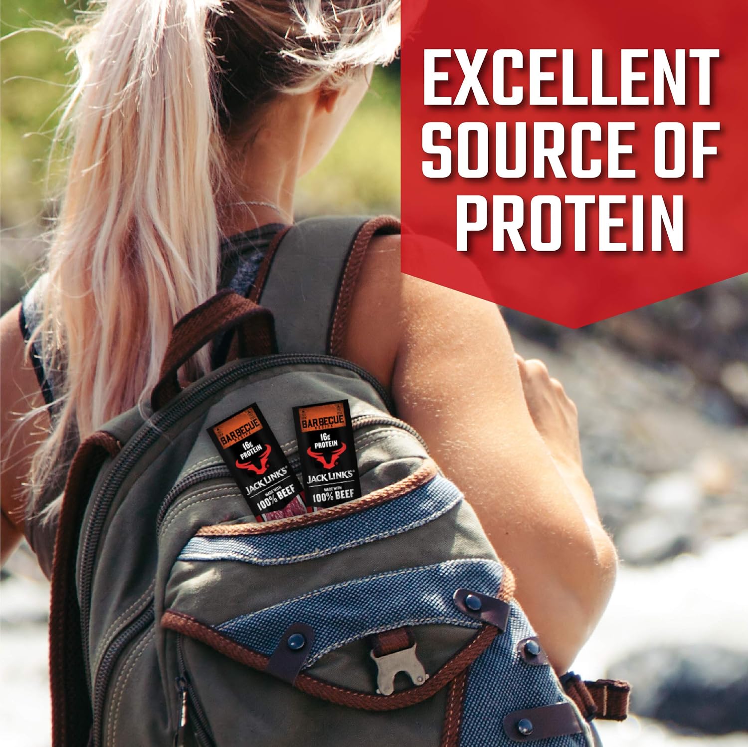 Jack Link’s Premium Cuts Beef Steak, BBQ Recipe, Great Protein Snack with 16g of Protein and 13g of Carbs per Serving, Made with Premium Beef, 2 Ounce (Pack of 12)