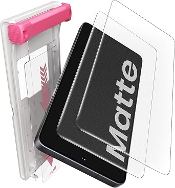 Matte Screen Protector for Samsung Galaxy S26 Ultra - [Anti Glare & Anti Fingerprint][Smooth as Silk][0.02s Fingerprint Unlock] 9H+ Tempered Glass with Auto Fit Box Case,2 Pack