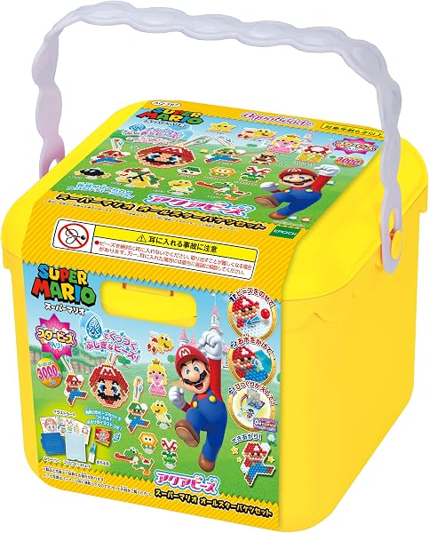 エポック(EPOCH) プラスチック 円形 アクアビーズ 別売り 【スーパーマリオ キャラクターセット】 AQ-234 - 5