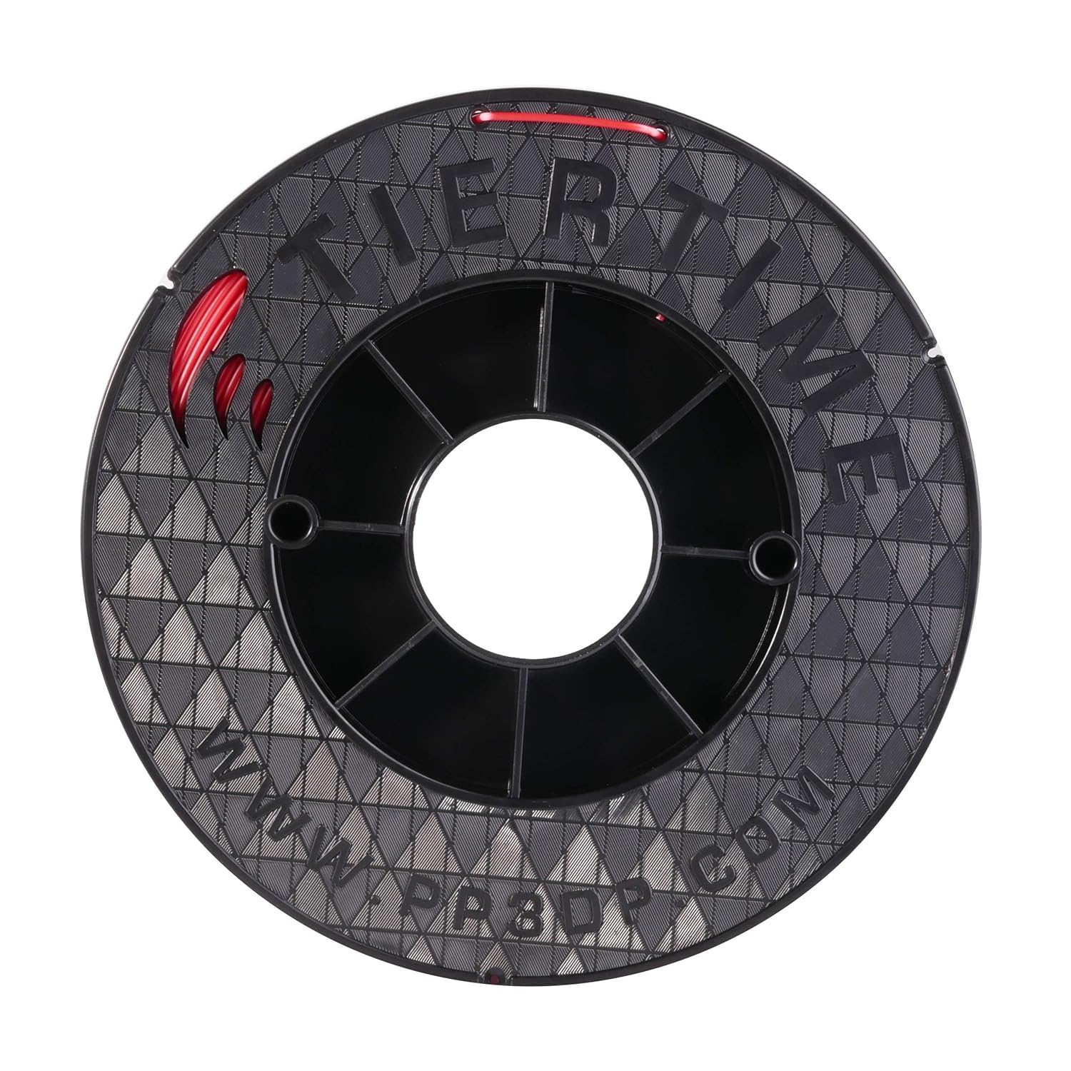 UP Fila Premium ABS 3D Printer Filament, Low Odor, Consistent 1.75mm Diameter,1KG (500g×2 Spools), Red
