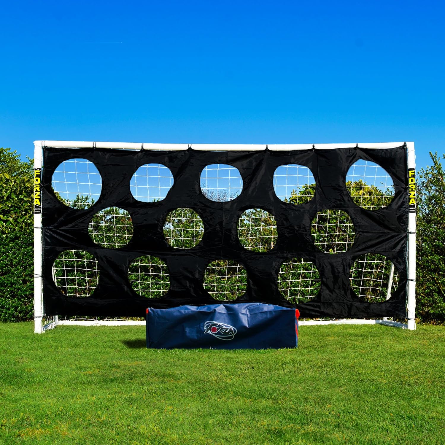 FORZA Soccer Goal [12ft x 6ft] - Soccer Goals for Backyard | Adult & Kids Soccer Goal | Soccer Training Equipment | Optional Soccer Accessories Upgrades (Goal Only) : Sports & Outdoors