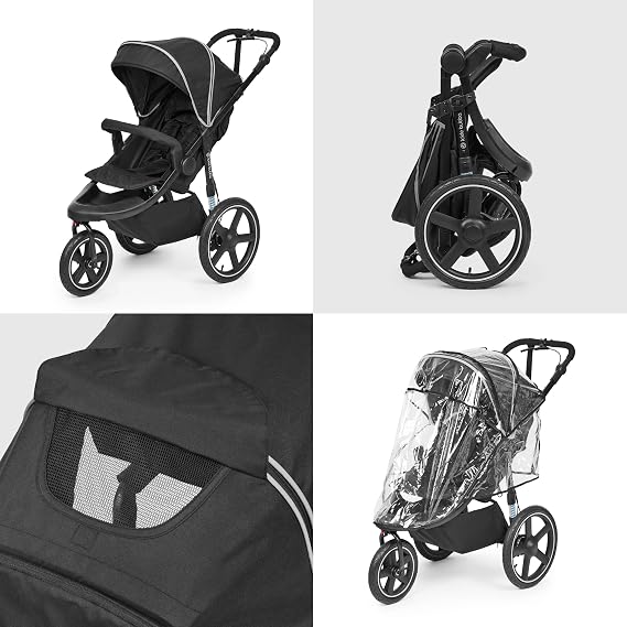 Ickle Bubba Venus Jogger Pro Pushchair (Charcoal Grey)