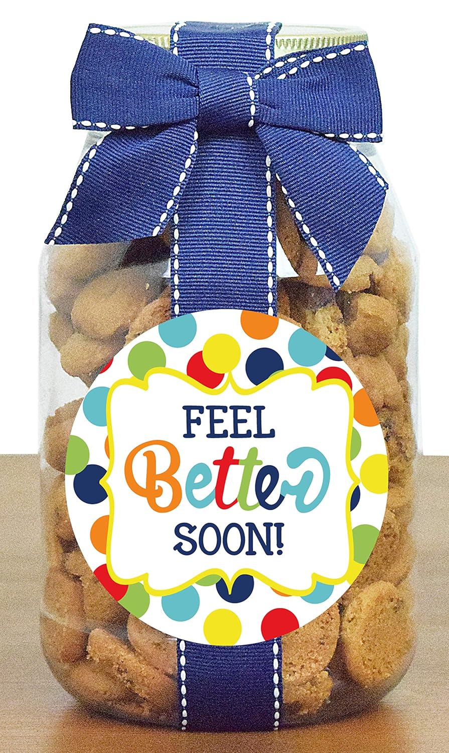 Nam's Bits Chocolate Chip Cookies "Get Well Soon" Quart