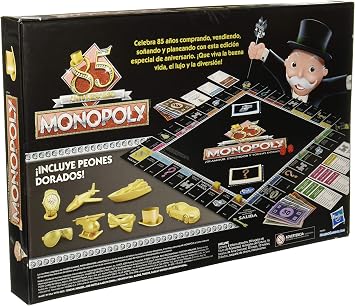 Monopoly 85th Anniversary Edition Board Game - Espanol