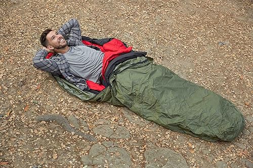 Vista 14 de OmniCore Designs Mil-Spec - Sistema modular de saco de dormir de 6 piezas, 30F a -30F (momia y con capucha rectangular)