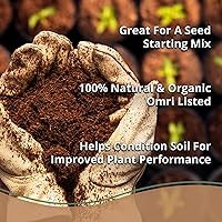 Vista 6 de Ladrillo de coco (650 gm) + Worm Bliss (1 cuarto de galón) – Fundición de gusano orgánico y fibra de coco orgánica para plantas – Coco Coco Turba