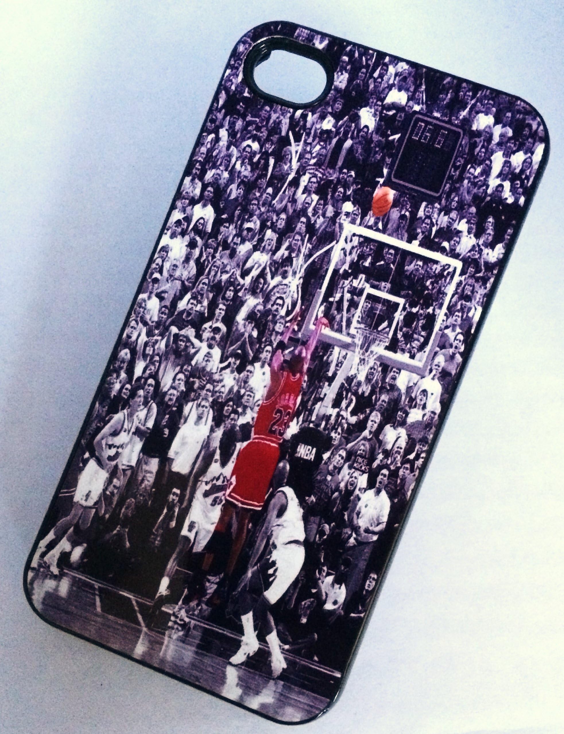 BLACK Phone Case for iPhone 5 5S LAST SHOT JORDAN